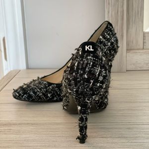 Karl Lagerfeld heels.